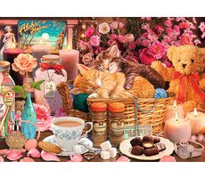 Trefl - Puzzle - Premium Plus Tea Time: Všechno hezké / 1000 dílků / 68.3 x 48 cm / věk 12+