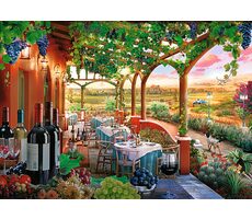Trefl - Puzzle - Premium Plus Tea Time: Italský vinohrad / 1000 dílků / 68.3 x 48 cm / věk 12+