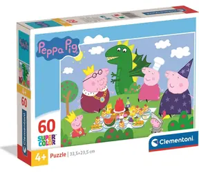 Clementoni PUZZLE Prasátko Pepina / 60 dílků / od 5 let