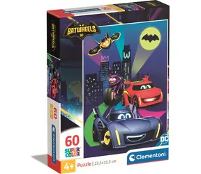 Clementoni PUZZLE Batwheels  / 60 dílků / od 5 let