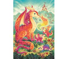 Clementoni PUZZLE Dračí rodinka