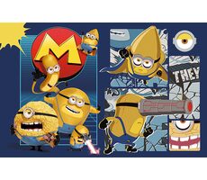 Trefl - Puzzle - Já, Padouch 4: Supermimoňové / 54 dílků / 20 x 13 cm / věk 4+