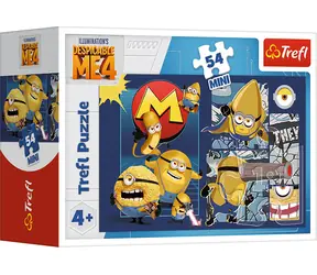 Trefl - Puzzle - Já, Padouch 4: Supermimoňové / 54 dílků / 20 x 13 cm / věk 4+