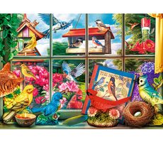 Trefl - Puzzle - Premium Plus Tea Time: Svět ptáků / 1000 dílků / 68.3 x 48 cm / věk 12+