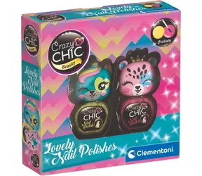 Clementoni Crazy CHIC Beauty: Sada laků na nehty 3 / od 6 let