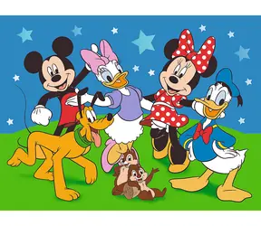 Trefl - Puzzle - Mickey Mouse a přátelé / 30 dílků / 27 x 20 / věk 7+