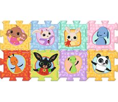Trefl - Puzzle - Pěnové puzzle Králíček Bing a přátelé / 117 x 60 cm / 28.5 x 28.5 x 1.5 cm / věk 2+ 