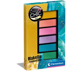 Clementoni Crazy CHIC Teen: MakeUp Eyes Tropical Vibe / od 6 let