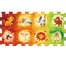 Trefl - Puzzle - Pěnové puzzle Lví král / 117 x 60 cm / věk 0+