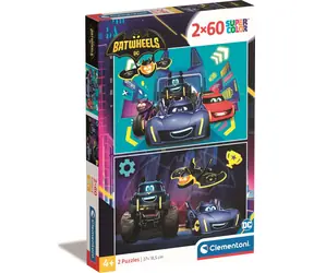 Clementoni PUZZLE Batwheels / 2x60 dílků / od 5 let