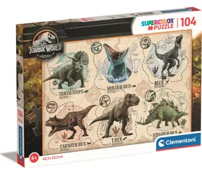 Clementoni PUZZLE Jurský svět / 104 dílků / od 6 let 