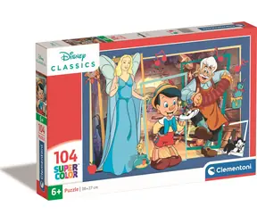 Clementoni PUZZLE Pinocchio / 104 dílků / od 6 let