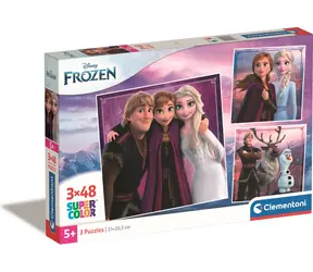 Clementoni PUZZLE Ledové království / 3x48 dílků / od 5 let