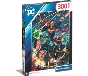 Clementoni PUZZLE DC Comics: Liga Spravedlnosti / 300 dílků / od 9 let
