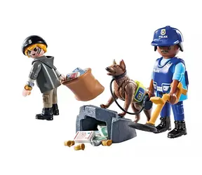 Playmobil® Action Heroes 71731 Policejní pátrání se psem / Počet dílků: 27 / od 4 let