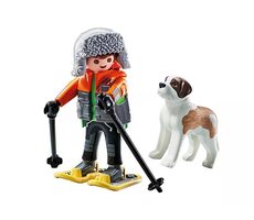 Playmobil® My Life 71741 Turista s bernardýnem / Počet dílků: 8 / od 4 let