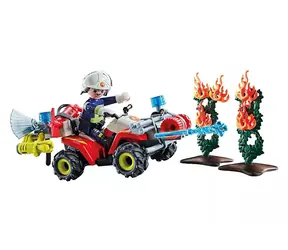Playmobil® Action Heroes 71825 Hasičská čtyřkolka / Počet dílků: 47 / od 4 let