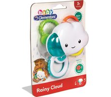 Clementoni BABY Chrastítko Dešťový mráček 2v1 / od 3 měsíců
