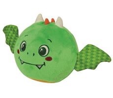 Clementoni BABY Plyšový míček Dráček s chrastítkem / od 3 měsíců