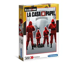 Clementoni PUZZLE Netflix: Papírový dům / 500 dílků / od 14 let