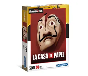 Clementoni PUZZLE Netflix: Papírový dům / 500 dílků / od 14 let