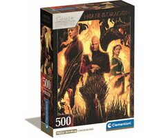 Clementoni PUZZLE Hra o trůny: Rod Draka / 500 dílků / od 14 let