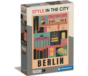 Clementoni PUZZLE Style in the City: Berlín / 1000 dílků / od 10 let