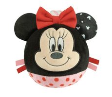Clementoni BABY Plyšový míček Myška Minnie s chrastítkem / od 3 měsíců