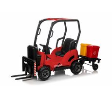 Eljet Dětské elektrický vysokozdvižný vozík červená / 50W / rychlost 2-4km/h / nosnost 30kg 
