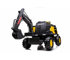 Eljet Dětský plně elektrický bagr Volvo PRO žlutá / 70W / rychlost 3-8km/h / nosnost 35kg