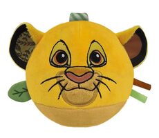 Clementoni BABY Plyšový míček Simba s chrastítkem / od 3 měsíců