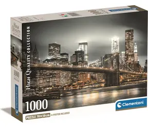 Clementoni PUZZLE Panorama New Yorku / 1000 dílků / od 10 let