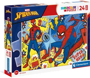 Clementoni PUZZLE Spiderman: Super Hero MAXI / 24 dílků / od 3 let