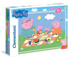 Clementoni PUZZLE Prasátko Peppa MAXI / 24 dílků / od 3 let