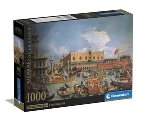 Clementoni PUZZLE Návrat Bucintora do přístavu na svátek Nanebevstoupení / 1000 dílků / od 10 let