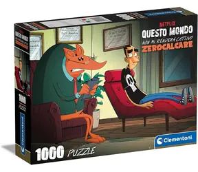 Clementoni PUZZLE Netflix: Tenhle svět mě nedostane (Zerocalcare I) / 1000 dílků / od 10 let