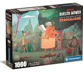 Clementoni PUZZLE Netflix: Tenhle svět mě nedostane (Zerocalcare II) / 1000 dílků / od 10 let