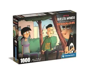 Clementoni PUZZLE Netflix: Tenhle svět mě nedostane (Zerocalcare III) / 1000 dílků / od 10 let
