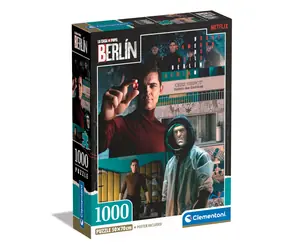 Clementoni PUZZLE La Casa de Papel Berlín: Šéf / 1000 dílků / od 10 let