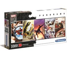 Clementoni Panoramatické PUZZLE 80 let Marvelu / 1000 dílků / od 10 let