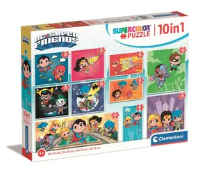 Clementoni PUZZLE DC Super Friends 10v1 / 60 dílků / od 4 let