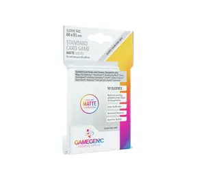Gamegenic: MATTE Standard Card Game Sleeves 66 x 91 mm