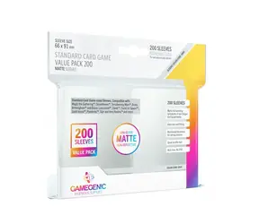 Gamegenic: MATTE Standard Card Game Sleeve Value Pack 200