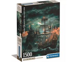 Clementoni PUZZLE Pirátská loď / 1500 dílků / od 14 let