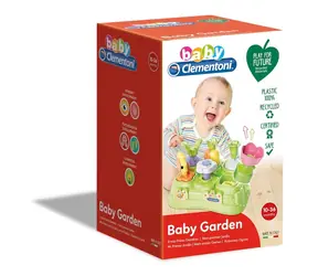 Clementoni BABY Vkládačka Barevná zahrada (Play For Future)