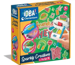 Clementoni IDEA Sparkly Creations Diamantové malování: Popový styl / od 7 let 