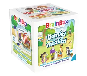 Asmodee BrainBox - domácí mazlíčci / Délka hry: 10 minut / Počet hráčů: 1+ / od 6 let