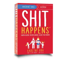 Asmodee Shit Happens: Rodičovské trable / Délka hry: 20 minut / Počet hráčů: 2+ / od 13 let