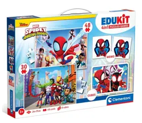 Clementoni Soubor her Spidey a jeho úžasní přátelé 4v1 / 72 dílků / od 3 let