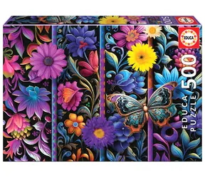 EDUCA Puzzle Badda Bloom / 500 dílků / od 11 let